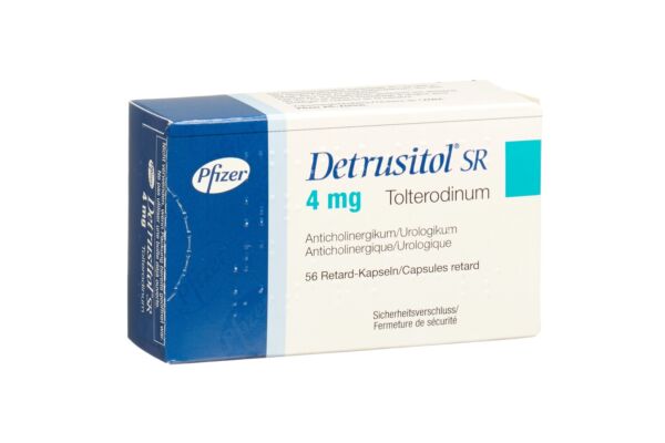 Detrusitol SR caps ret 4 mg 56 pce