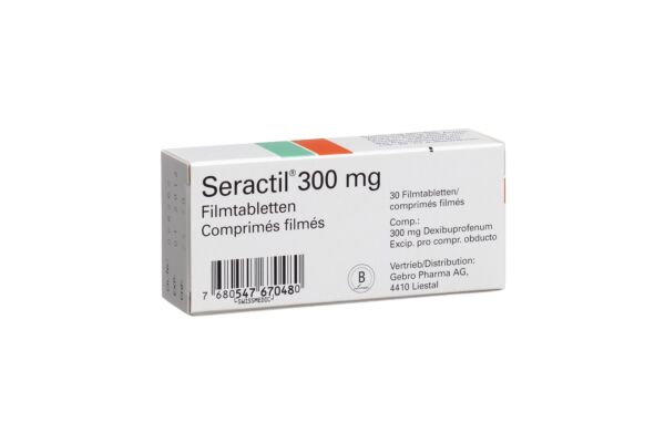 Seractil Filmtabl 300 mg 30 Stk