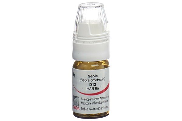 Omida Sepia Glob D 12 mit Dosierhilfe 4 g