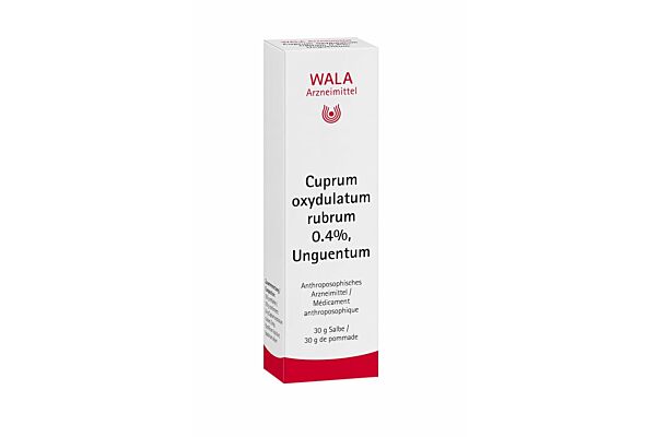 Wala Cuprum oxydulatum rubrum Salbe 0.4 % Tb 30 g