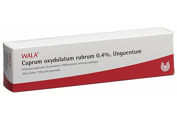Wala Cuprum oxydulatum rubrum Salbe 0.4 % Tb 100 g