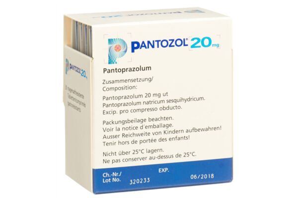 Pantozol cpr pell 20 mg PocketPack 30 pce