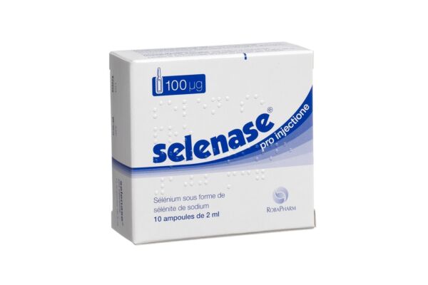 Selenase pro inject Inj Lös 100 mcg/2ml Amp 10 Stk
