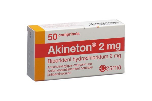 Akineton Tabl 2 mg 50 Stk