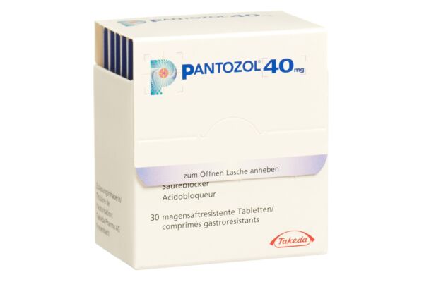Pantozol cpr pell 40 mg PocketPack 30 pce