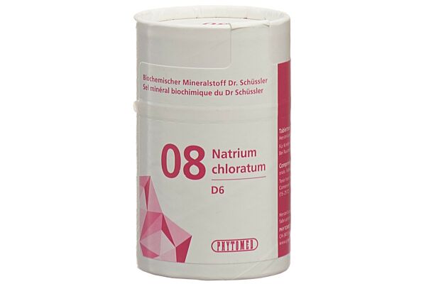 PHYTOMED SCHÜSSLER Nr8 Natrium chloratum Tabl D 6 100 g