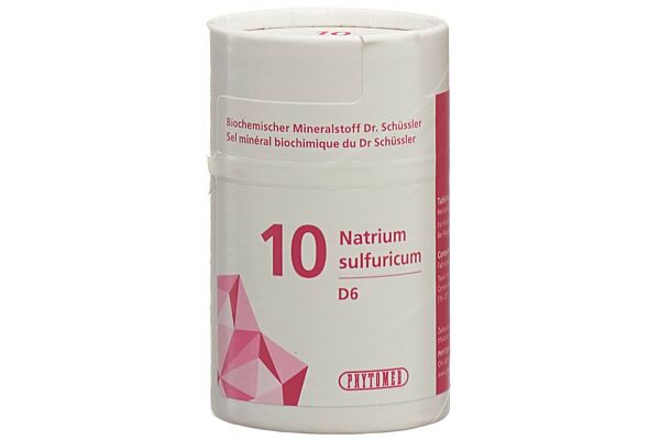 PHYTOMED SCHÜSSLER Nr10 Natrium sulfuricum Tabl D 6 100 g