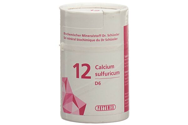 PHYTOMED SCHÜSSLER No12 calcium sulfuricum cpr 6 D 100 g