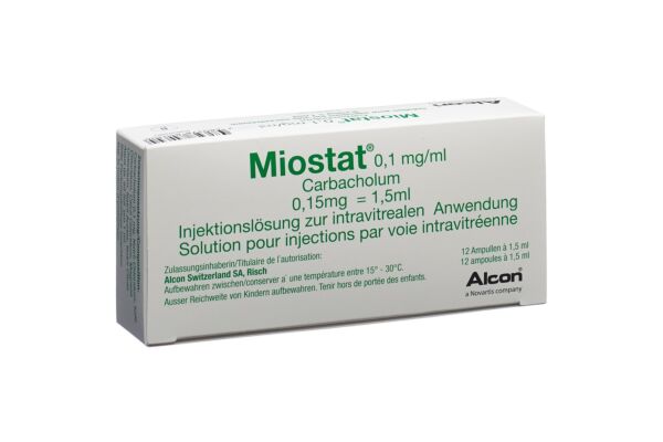 Miostat Inj Lös 12 Amp 1.5 ml