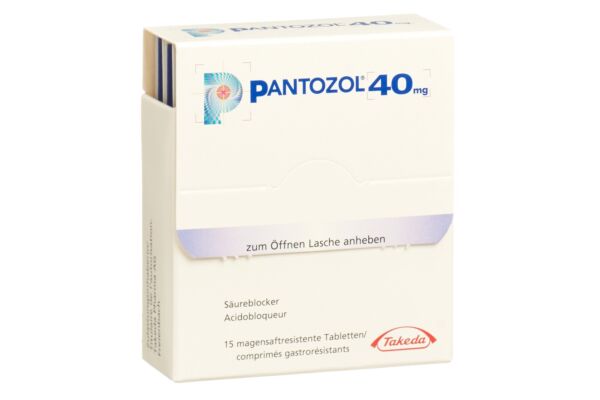 Pantozol cpr pell 40 mg PocketPack 15 pce