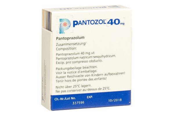 Pantozol cpr pell 40 mg PocketPack 15 pce