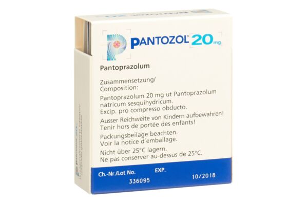 Pantozol cpr pell 20 mg PocketPack 15 pce