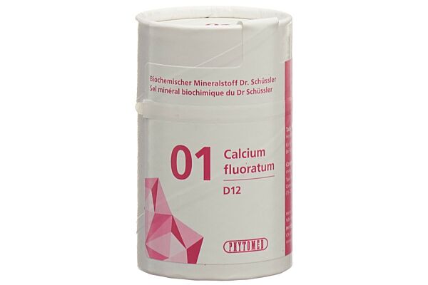 PHYTOMED SCHÜSSLER Nr1 Calcium fluoratum Tabl D 12 100 g