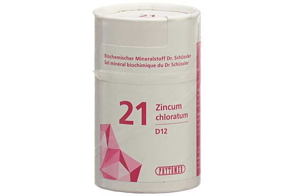 PHYTOMED SCHÜSSLER No21 zincum chloratum cpr 12 D 100 g