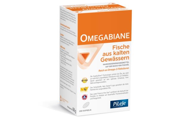 Omegabiane Poissons des mers froides capsules 100 pce