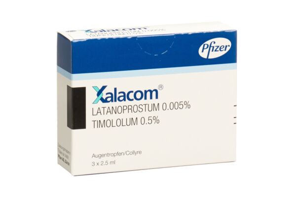 Xalacom Gtt Opht 3 Fl 2.5 ml