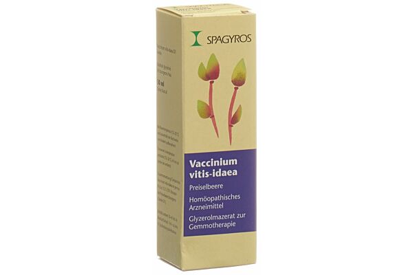 Spagyros Gemmo vaccinium vitis-idaea mac glyc 1 D spr 30 ml