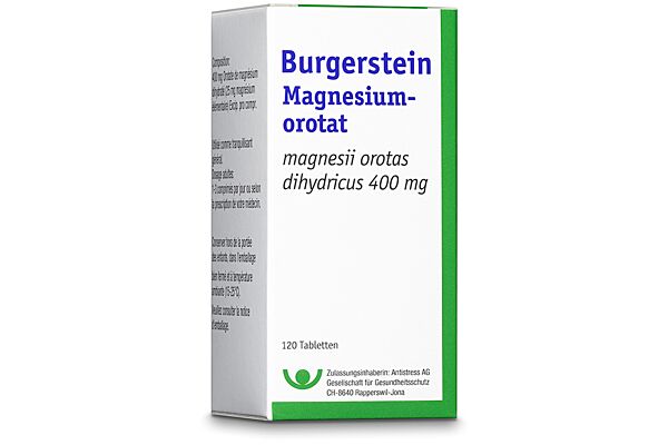 Burgerstein Magnesiumorotat Tabl Ds 120 Stk