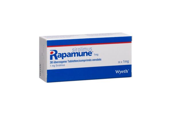 Rapamune cpr 1 mg 30 pce