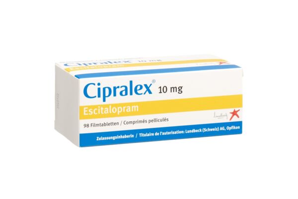 Cipralex cpr pell 10 mg 98 pce