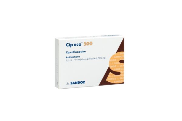Cip eco Filmtabl 500 mg 10 Stk