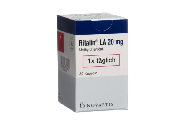 Ritalin LA Kaps 20 mg Ds 30 Stk