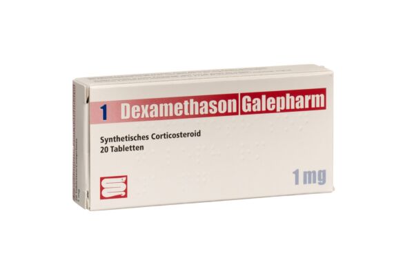 Dexaméthasone Galepharm cpr 1 mg 20 pce