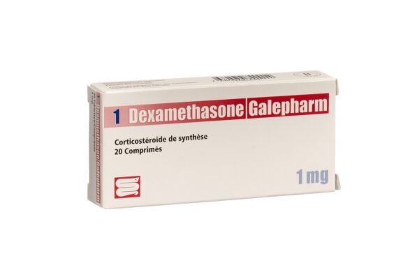 Dexamethason Galepharm Tabl 1 mg 20 Stk