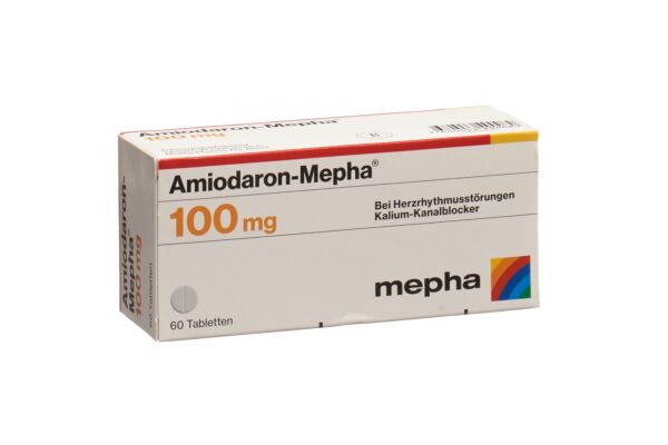 Amiodaron-Mepha Tabl 100 mg 60 Stk