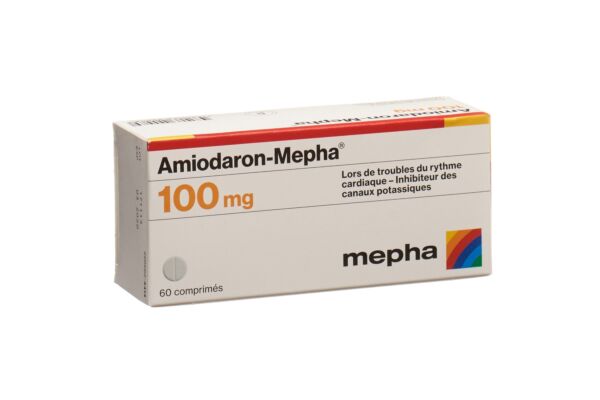 Amiodaron-Mepha Tabl 100 mg 60 Stk
