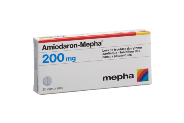 Amiodaron-Mepha cpr 200 mg 20 pce