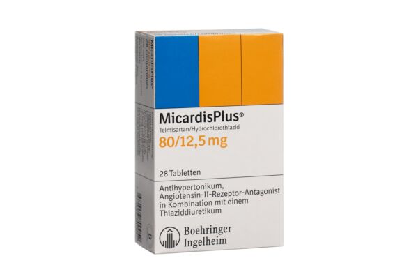 Micardis Plus Tabl 80/12.5 mg 28 Stk