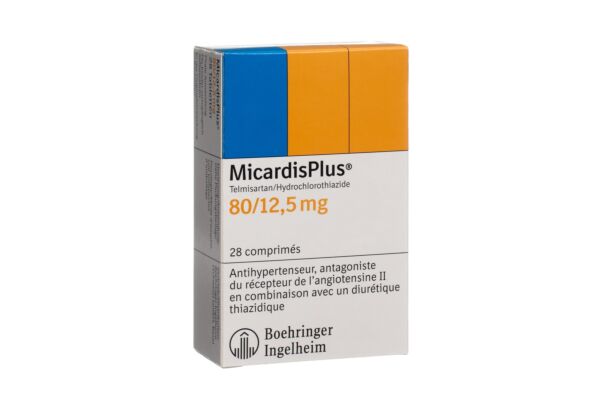 Micardis Plus Tabl 80/12.5 mg 28 Stk