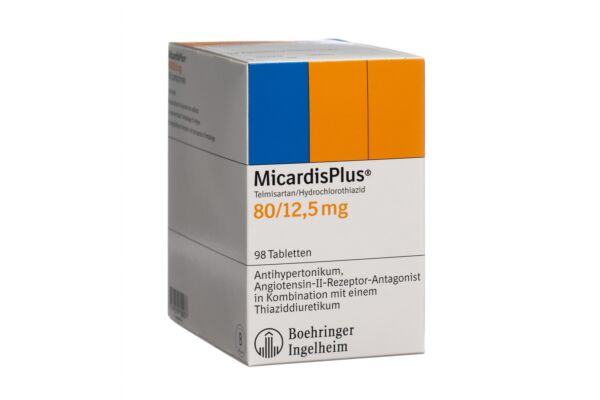 Micardis Plus Tabl 80/12.5 mg 98 Stk