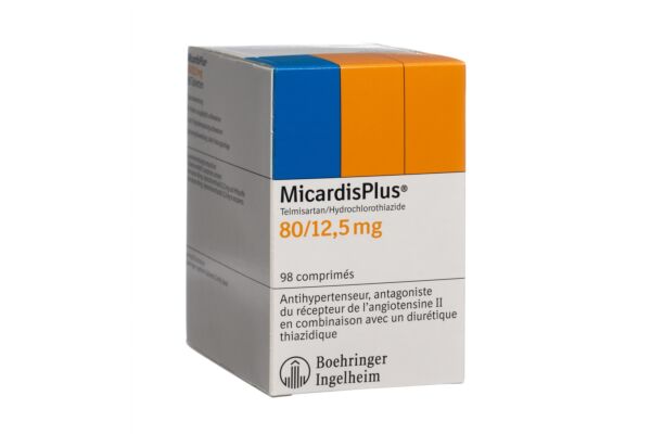Micardis Plus Tabl 80/12.5 mg 98 Stk