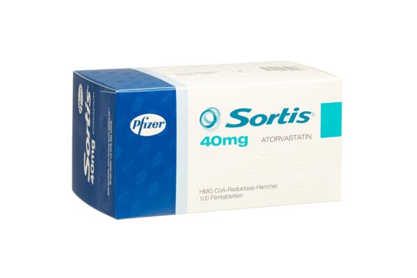 Sortis Filmtabl 40 mg 100 Stk