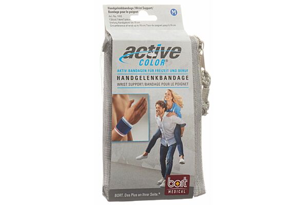 Bort ActiveColor bandage poignet L +19cm bleu
