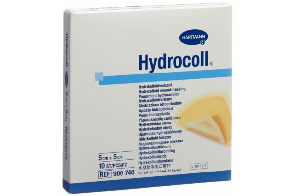HYDROCOLL Hydrocolloid Verb 5x5cm 10 Stk