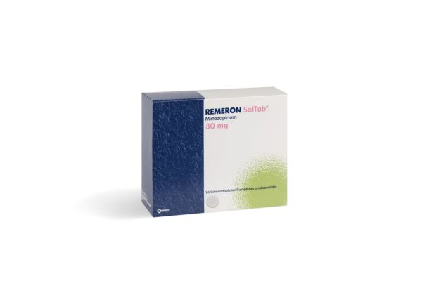 Remeron SolTab Schmelztabl 30 mg 96 Stk