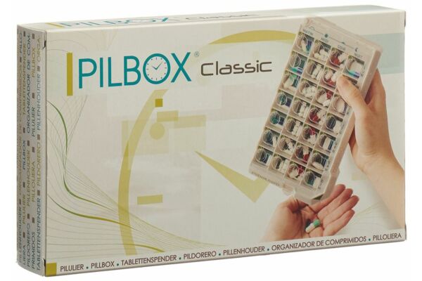 Pilbox Classic distributeur médicaments 7 jours allemand/français