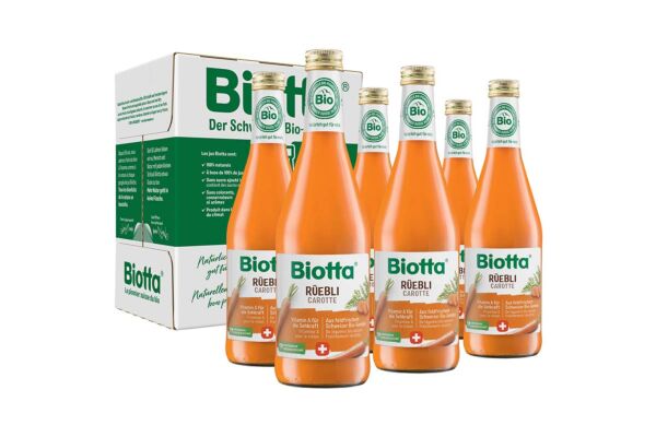 Biotta Carotte Bio 6 fl 5 dl