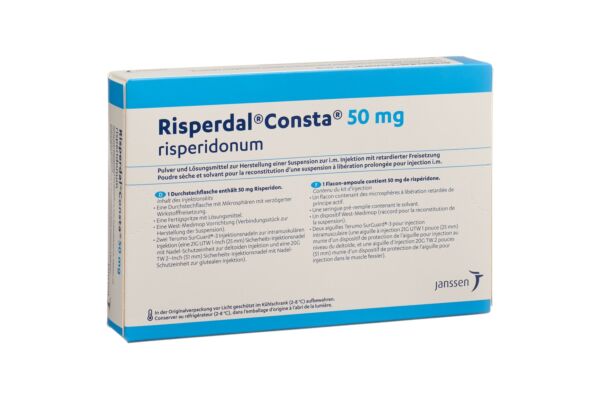 Risperdal Consta Trockensub 50 mg mit Solvens Inj kit