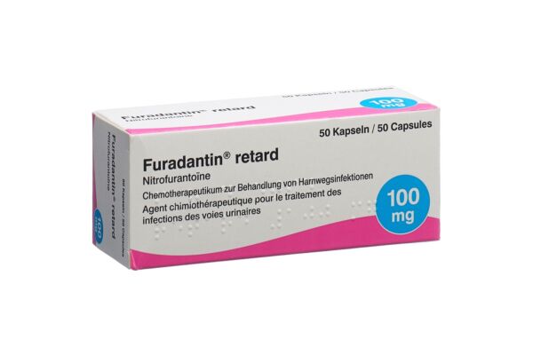 Furadantin retard Ret Kaps 100 mg 50 Stk