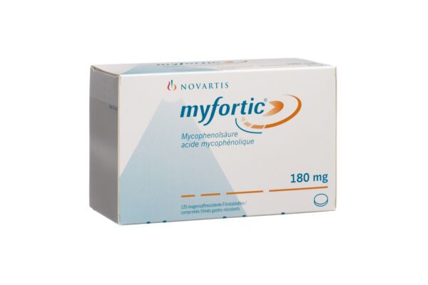 Myfortic Filmtabl 180 mg 120 Stk