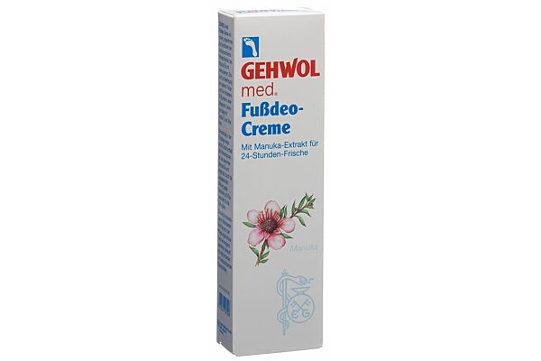 Gehwol med crème pour les pieds déodorant tb 125 ml