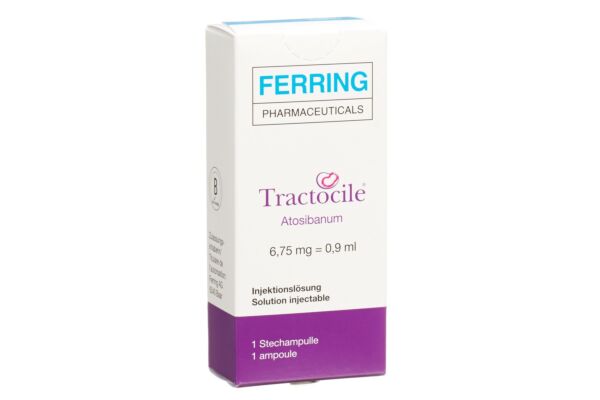 Tractocile sol inj 6.75 mg/0.9ml flac 0.9 ml
