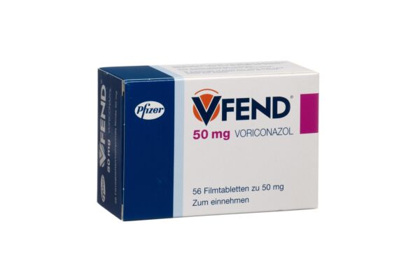 Vfend Filmtabl 50 mg 56 Stk