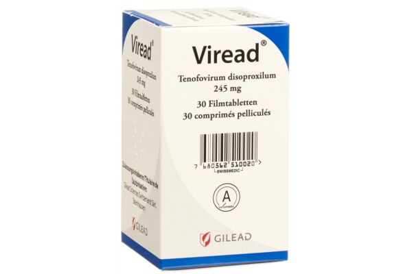 Viread Filmtabl 245 mg Ds 30 Stk