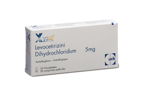 Acheter Xyzal cpr pell 5 mg sécable 50 pce sur ordonnance chez Amavita
