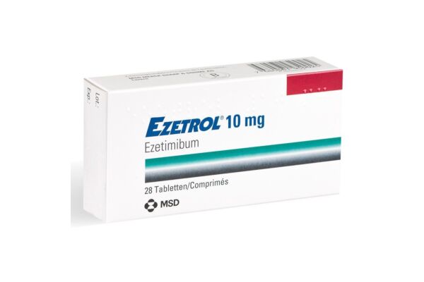 Ezetrol Tabl 10 mg 28 Stk